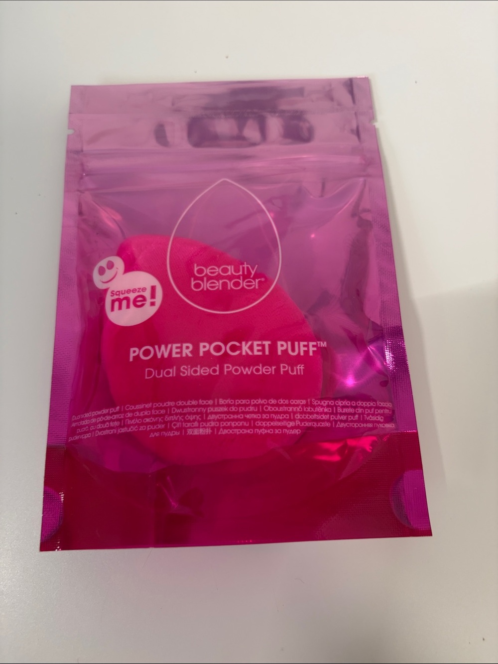 Sephora beautyblender Power Pocket Puff - Hot Pink